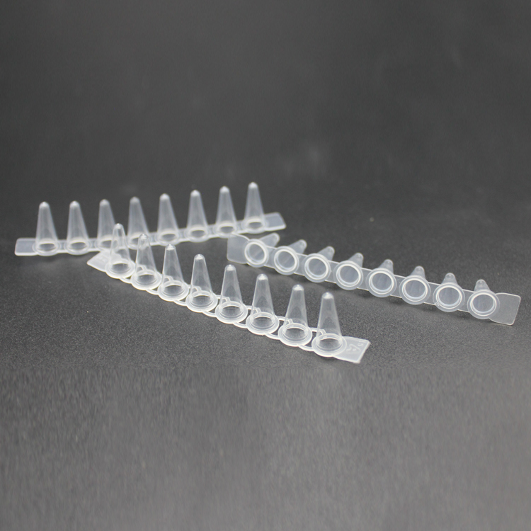 0.1mL 8联排PCR管 透明 0.1mL 8联排PCR管 透明